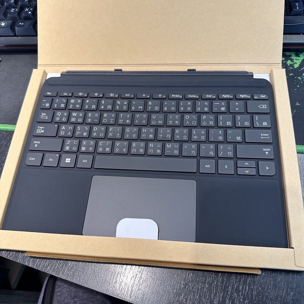 [龍龍3C] 微軟 Microsoft Surface GO 1 2 3 實體鍵盤 保護蓋 繁體中文版