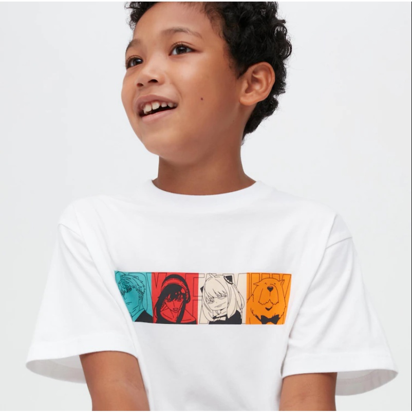 🐢【日本代購 預購】SPY×FAMILY間諜家家酒 x UNIQLO 聯名T-shirt 第二彈 全家福 KID款🐢