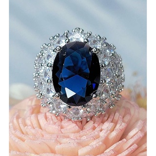台灣 現貨 5克拉 斯里蘭卡 藍寶石 頂級珠寶的極致工藝 戒指 可調式戒圍