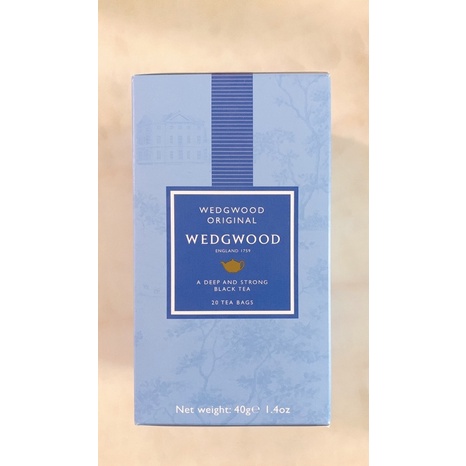 《全新未拆》Wedgwood 經典英式紅茶茶包 2g x 20 包 WEDGWOOD 專櫃品