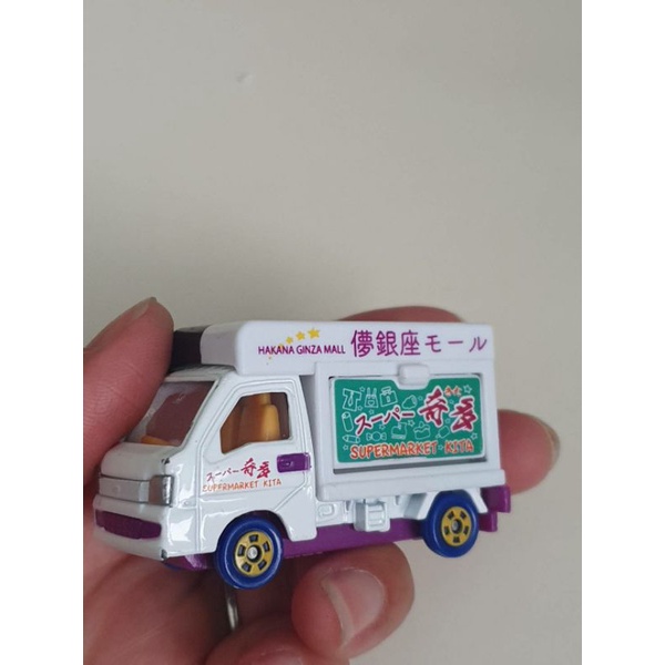 二手 多美 抽抽樂 tomica no.10 subaru sambar truck 餐車 銀座 奇多