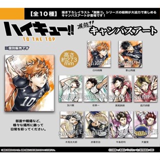 日空版 公式 排球少年 TO THE TOP 激闘系列 無框畫 帆布板 畫板 畫框 展示板 HAIKYU!! PROOF