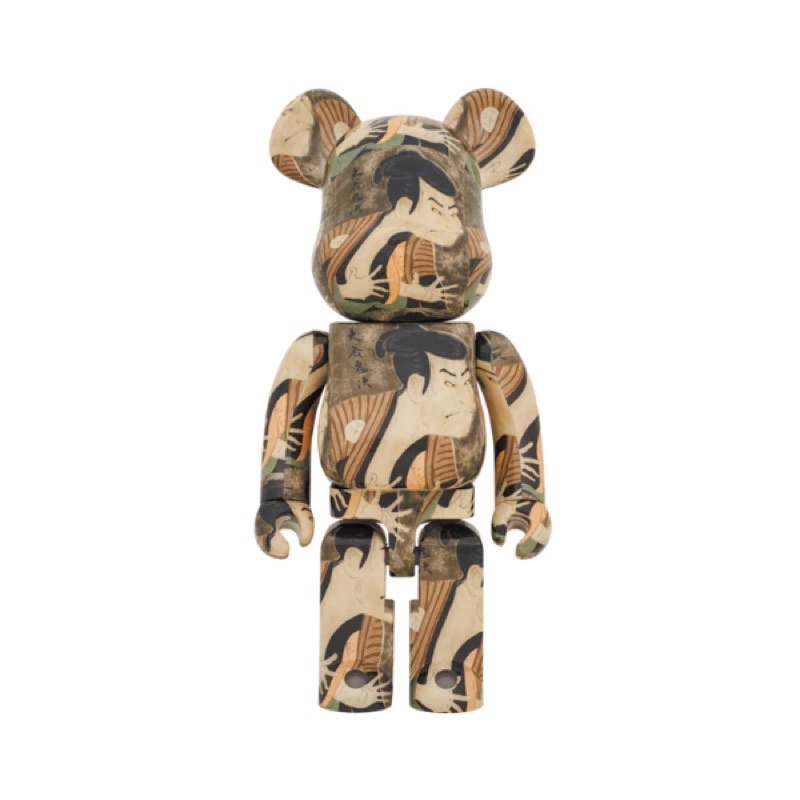 BE@RBRICK 東洲齋寫樂「三世大谷鬼次の奴江戶兵衛」1000%