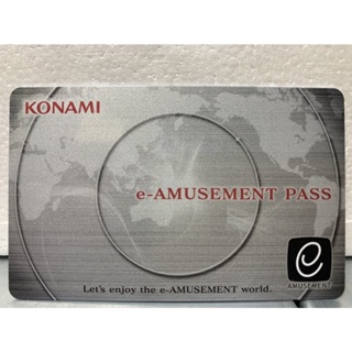 KONAMI e-AMUSEMENT PASS 普卡 卡片 JUBEAT 遊戲卡 收藏卡