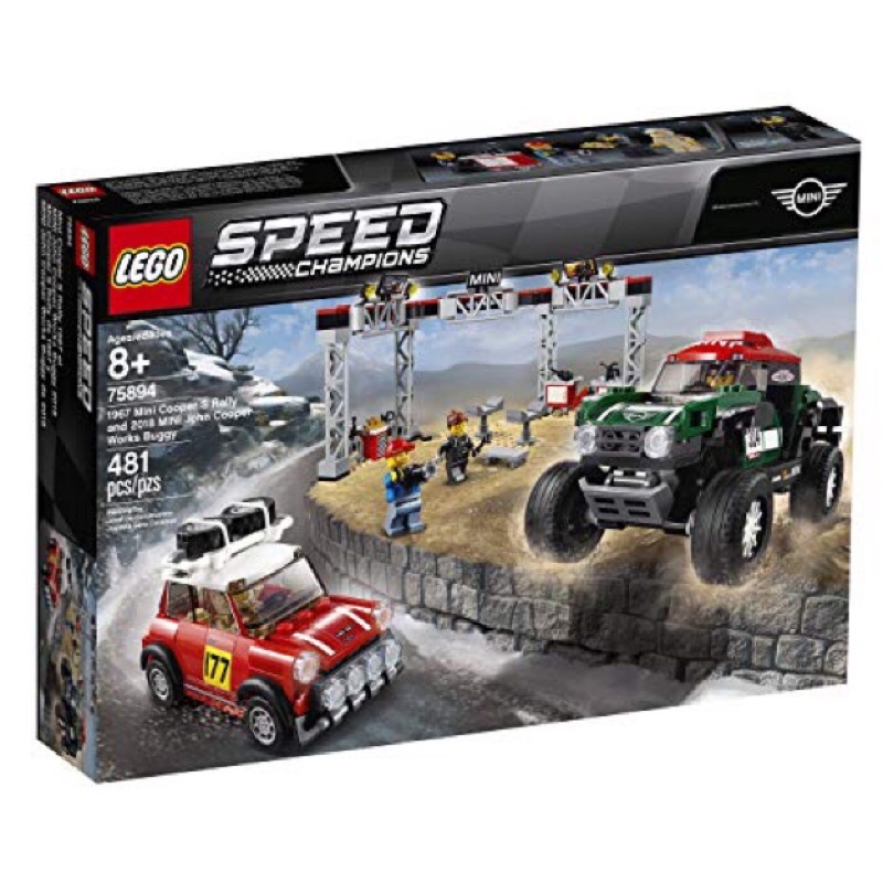 拆賣（無小mini) LEGO 75894 Mini Cooper S Rally &amp; Works Buggy