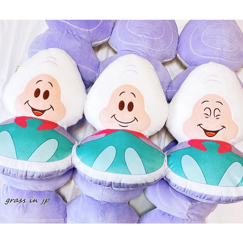 【小草日貨】在台現貨 日本 東京迪士尼 樂園限定 牡蠣寶寶 連體抱枕/靠墊/娃娃/抱枕 愛麗絲 迪士尼 現貨