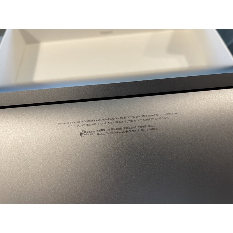 MacBook Pro 2018 零件機