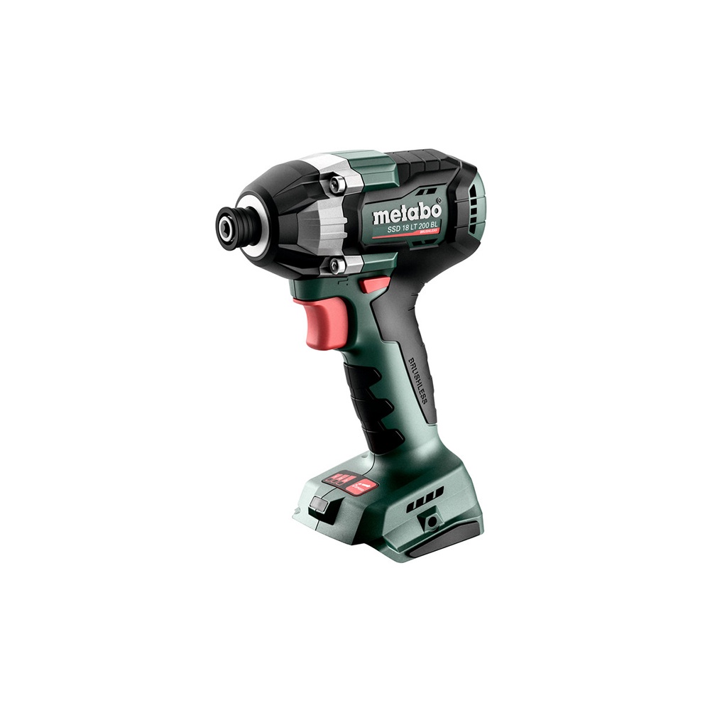 metabo 美達寶 18V鋰電無刷衝擊起子機 SSD 18 LT 200 BL 空機 (metaBOX)