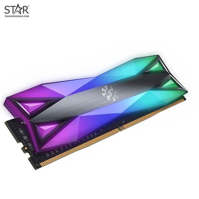 Ram DDR4 Adata 8G / 3200 XPG SPECTRIX D60 RGB 灰色 (AX4U32008G