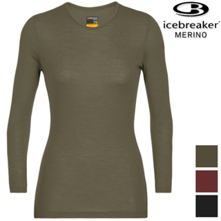 Icebreaker Everyday BF175 女款 圓領長袖上衣/美麗諾羊毛 104471