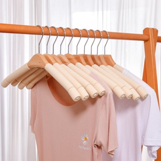 實木海綿衣架 衣掛 無痕衣架 服裝店掛衣架 衣櫃晾衣架 衣撐 衣服架 木質防滑衣架 衣撐子 男款衣架 大號衣架