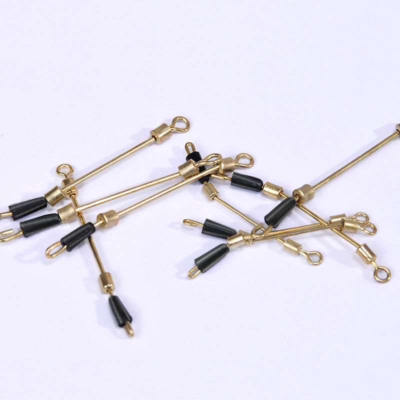 八字環連接器 快速子線夾鉛皮座一件式式別針轉環 鉛皮座換子線連接器T4