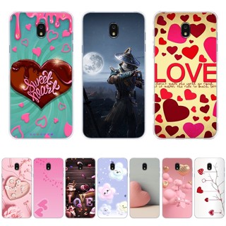 SAMSUNG B7-Anylebaby Love 主題手機殼 TPU 軟矽膠保護殼手機殼適用於三星 Galaxy j5