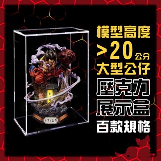 ZAIZAI臺灣 大型壓克力展示盒｜GK模型／400% Bearbrick／Molly樂高｜大型公仔展示 防塵收藏盒