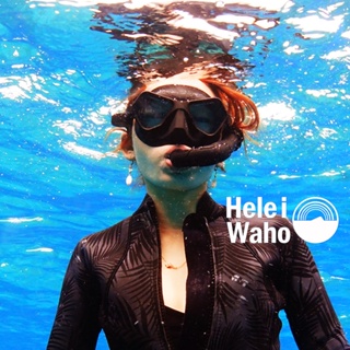 日本潛水品牌 HeleiWaho MANO 潛水 浮潛 面鏡 蛙鏡 自由潛水 軟矽膠 現貨