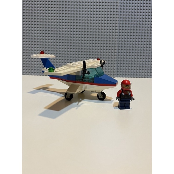 騏待玩樂高 樂高飛機 Lego6673經典系列 絕版品 城市系列 復古收藏