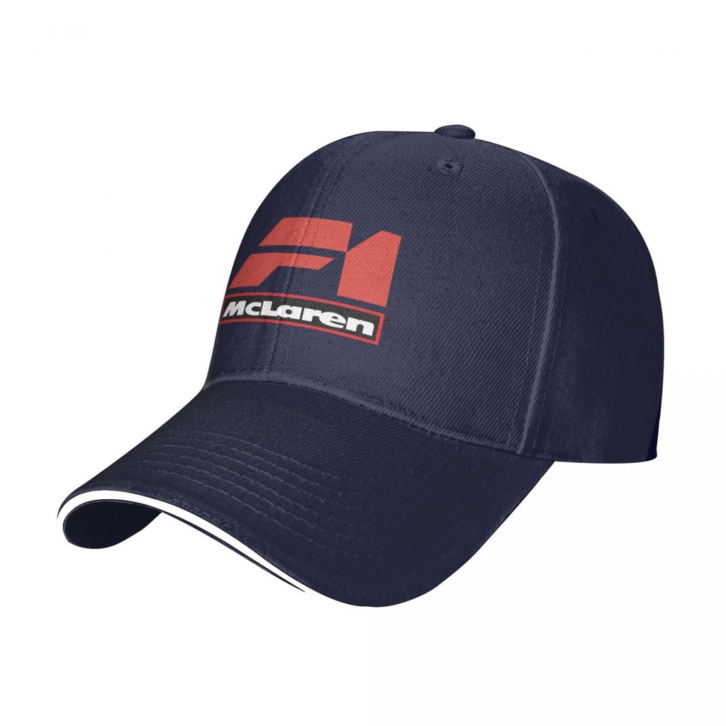 Mclaren F1 徽標棒球男式女式滌綸帽子男女通用高爾夫跑步太陽帽 Snapback 可調節