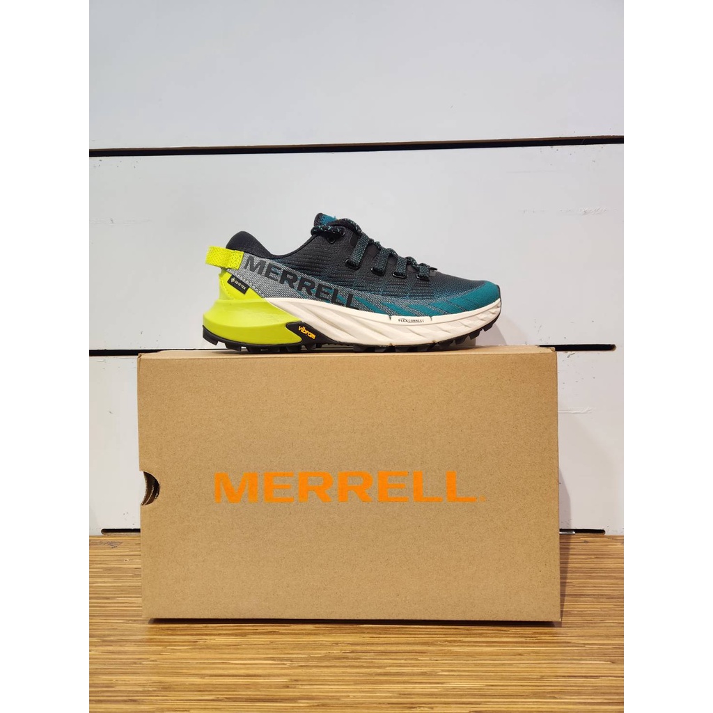 【MERRELL】 AGILITY PEAK 4 GTX 女款 防水 輕量越野登山鞋ML067406湖水綠