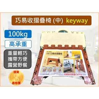 KEYWAY 聯府 巧易收摺疊椅 中 NT-0001 板凳 兒童椅 戶外椅 【揪好室】