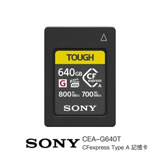 SONY CEA-G640T CFexpress Type A 記憶卡 640GB 640G 相機專家 索尼公司貨