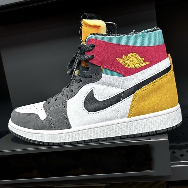 𝓑&amp;𝓦現貨免運 Nike Air Jordan 1 Zoom Air CMFT 男休閒鞋 黑白 彩 CT097016