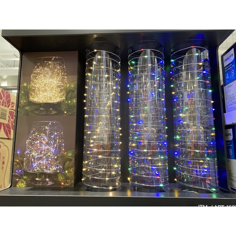 Philips LED 雙色銅絲裝飾燈 6入 《Costco 好市多》 聖誕 耶誕 裝飾 燈飾