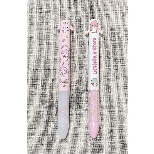 日本製 Mimi 筆 美樂蒂 雙子星 凱蒂貓 大耳狗 雙色筆 原子筆 日本限定販賣