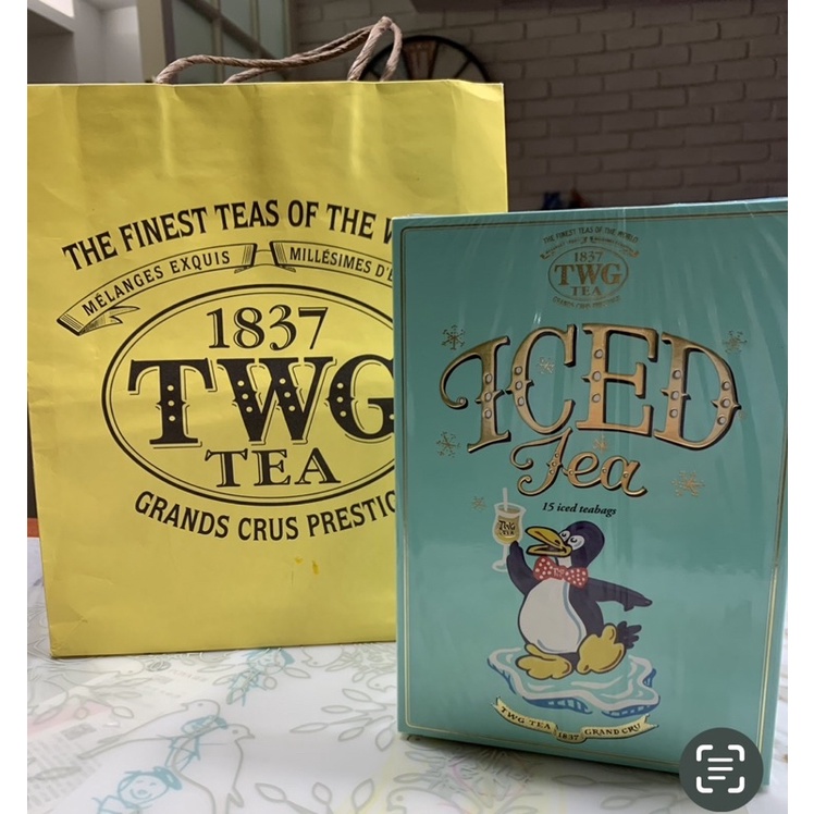僅此一盒💫新加坡TWG 夏日假期冰茶系列/手工縫製茶包/一盒15包