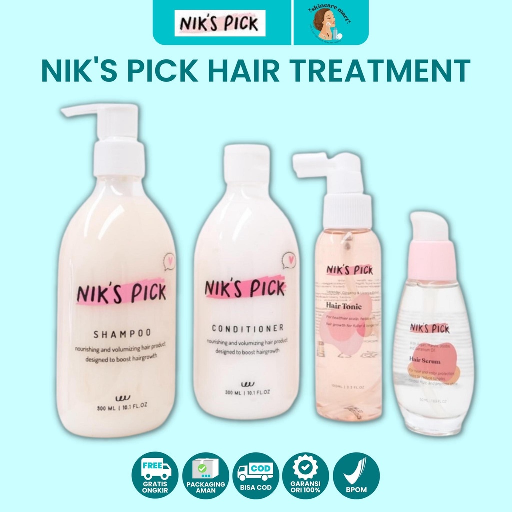 FS131 NIK'S PICK Shampoo / Conditioner / Hair Tonic / Serum