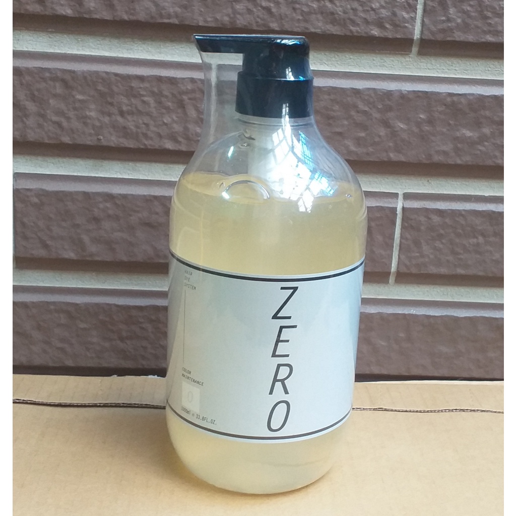 正廠公司貨  WAJASS 威傑士 ZERO 護色洗髮精 0號 持色洗髮精 1000ml 大瓶裝