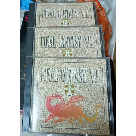 配樂-- Final Fantasy VI 太空戰士6__3CD / 2手