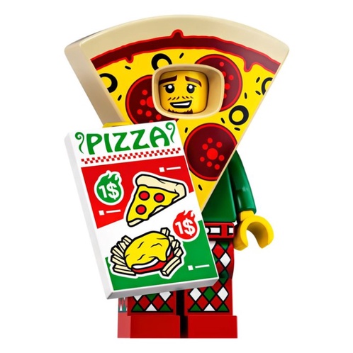 《香G陳》LEGO 71025 10號 披薩人 Pizza Series 19（全新未拆）
