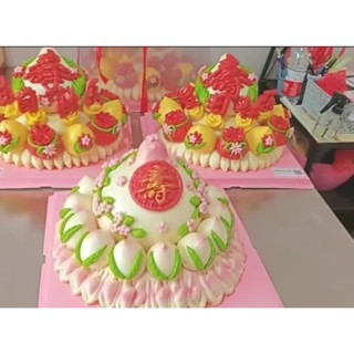 品名：#廚房DIY手壓式可愛圓餅壽字饅頭餅乾蛋糕矽膠模具
