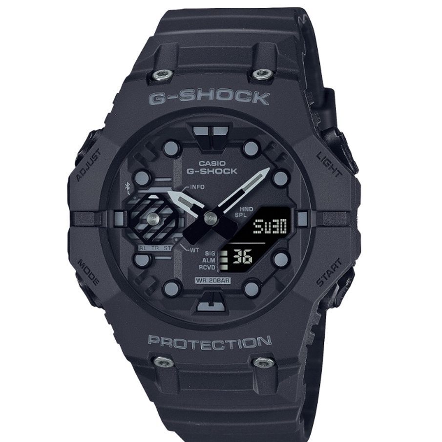 CASIO 卡西歐 G-SHOCK 藍牙極酷黑手錶 GA-B001-1A