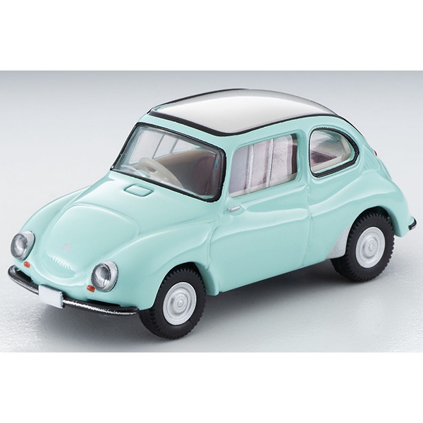 【亞當與麥斯】TOMYTEC LV-173d Subaru 360（淺綠色）61年