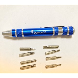 股東會紀念品 多功能工具筆 八合一工具筆 螺絲起子 收納式工具組 一字頭 十字頭 隨身工具