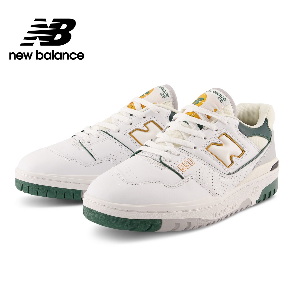 【New Balance】 NB 復古運動鞋_中性_海鹽綠_BB550PWC-D楦 550