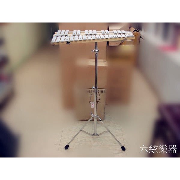 【六絃樂器】全新台灣製 SP255 鐵琴架 木琴架 / H 型設計 30音 32音鐵琴都適用