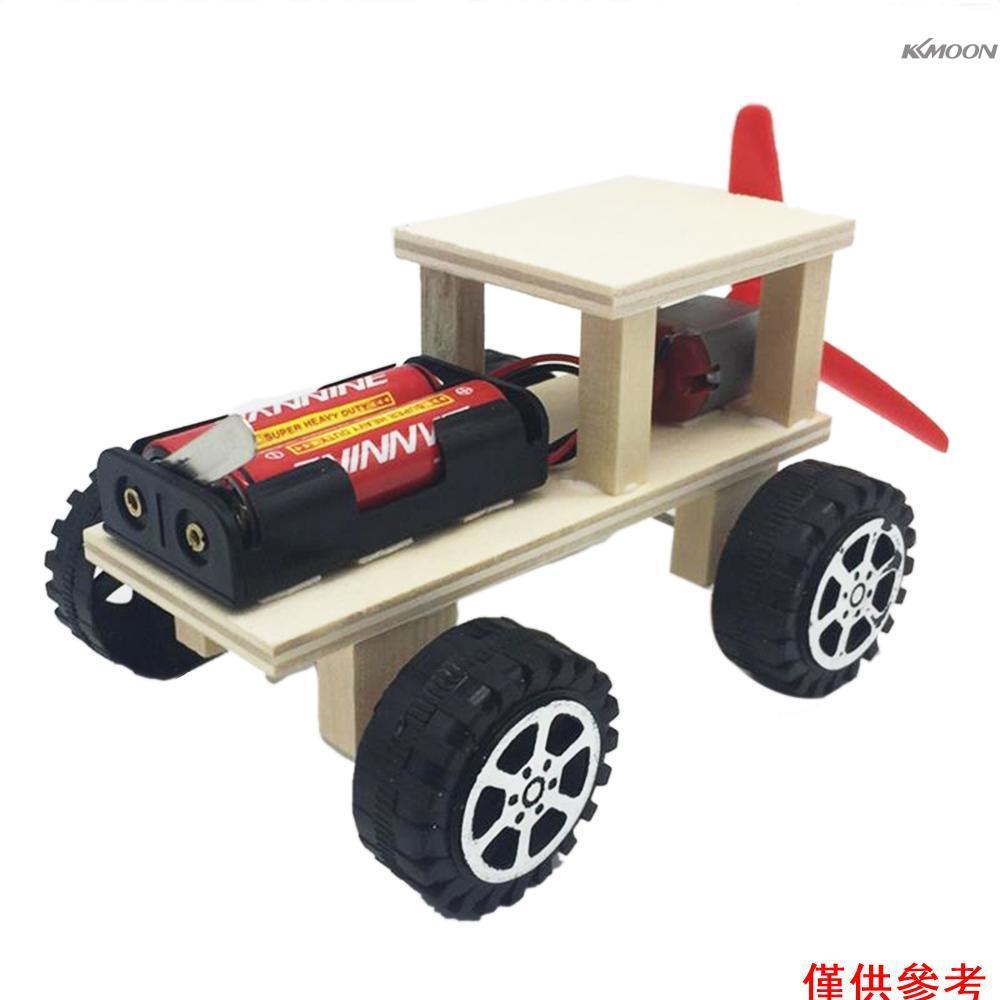Kkmoon 木製汽車建築套件 DIY 工藝車套件 3D 組裝木製車創意教育教學科學實驗玩具禮物給男孩女孩兒童孩子和成人