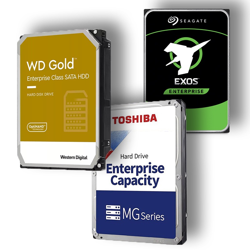 &lt;台灣公司貨&gt; WD金標 / Seagate Exos / Toshiba 12TB / 20TB企業級3.5吋硬碟