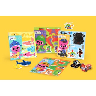 現貨 pinkfong babyshark 碰碰狐&鯊魚寶寶 3D立體摺紙遊戲 兒童玩具 🇰🇷APPLES 韓國代購