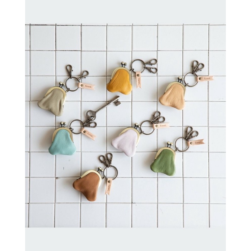 ✈️日本代購✈️現貨 日本製 Kanmi 蓬鬆系列珠扣鑰匙圈 共7色