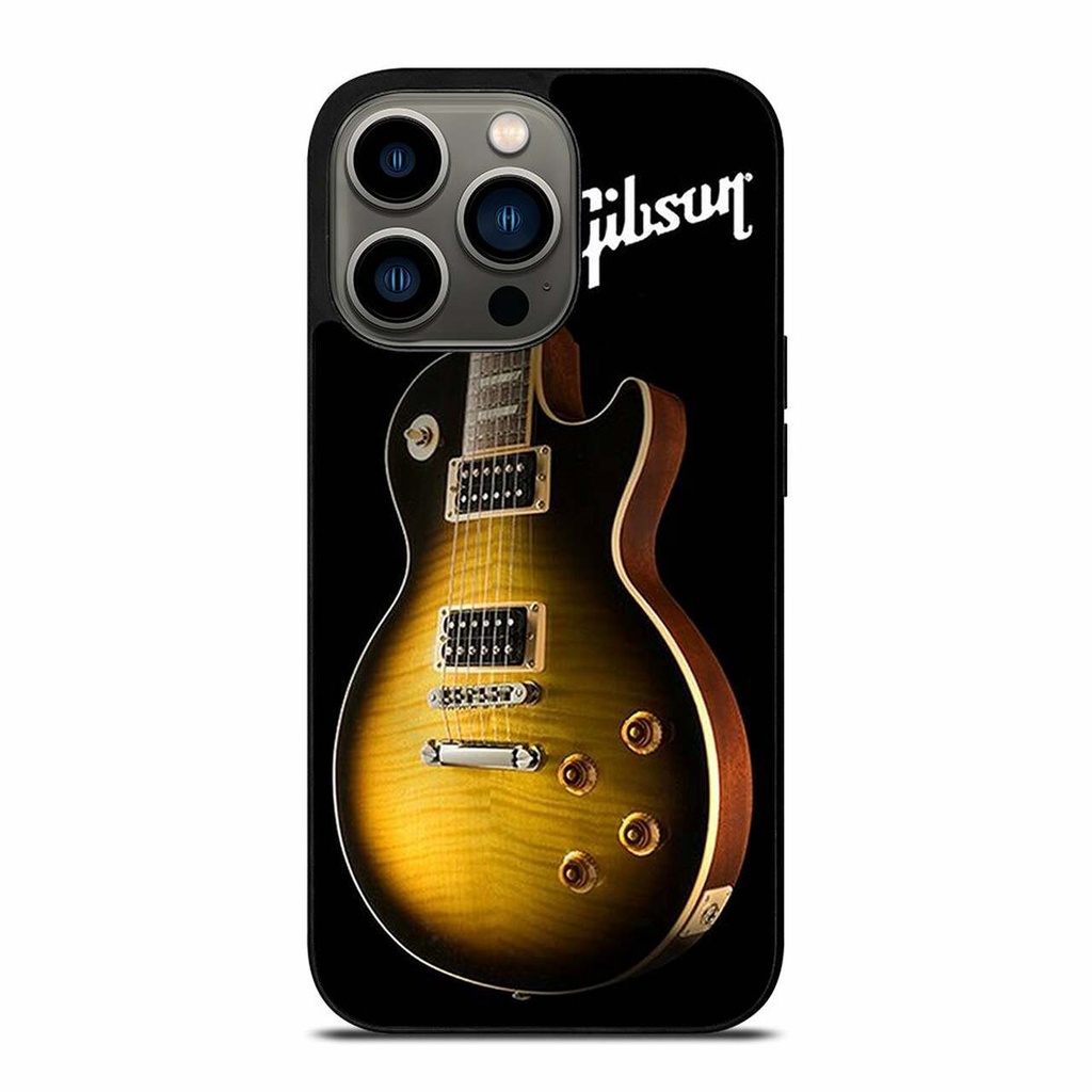 Gibson Guitar 防摔保護套適用於手機殼 IPhone 15 14 Plus 13 Pro Max 12 Mi