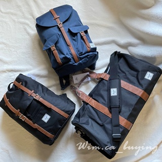 WIM.ca Herschel 後背包 旅行袋 電腦夾層 可放筆電平板 加厚背帶設計 英倫風格 加拿大品牌 加拿大代購