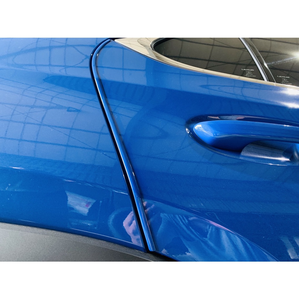 車庫小舖 LEXUS 日本原廠 車門 防撞膠條 保護膠條 2018-2023 ES300h 深縕藍（8x5) 特價品