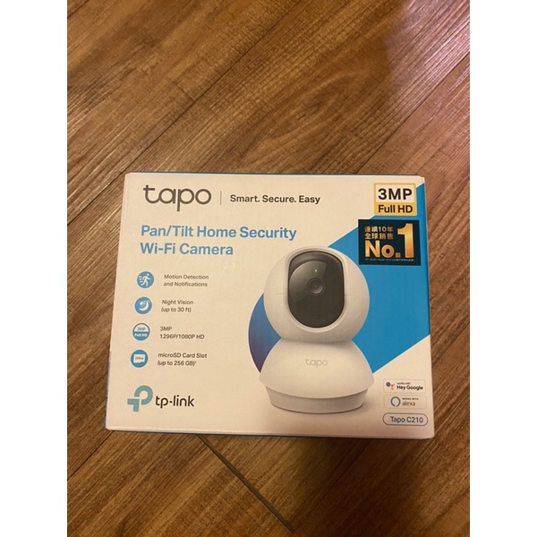 TP-Link Tapo C210 300萬畫素 高解析度 旋轉式家庭安全防護(Wi-Fi無線攝影機)