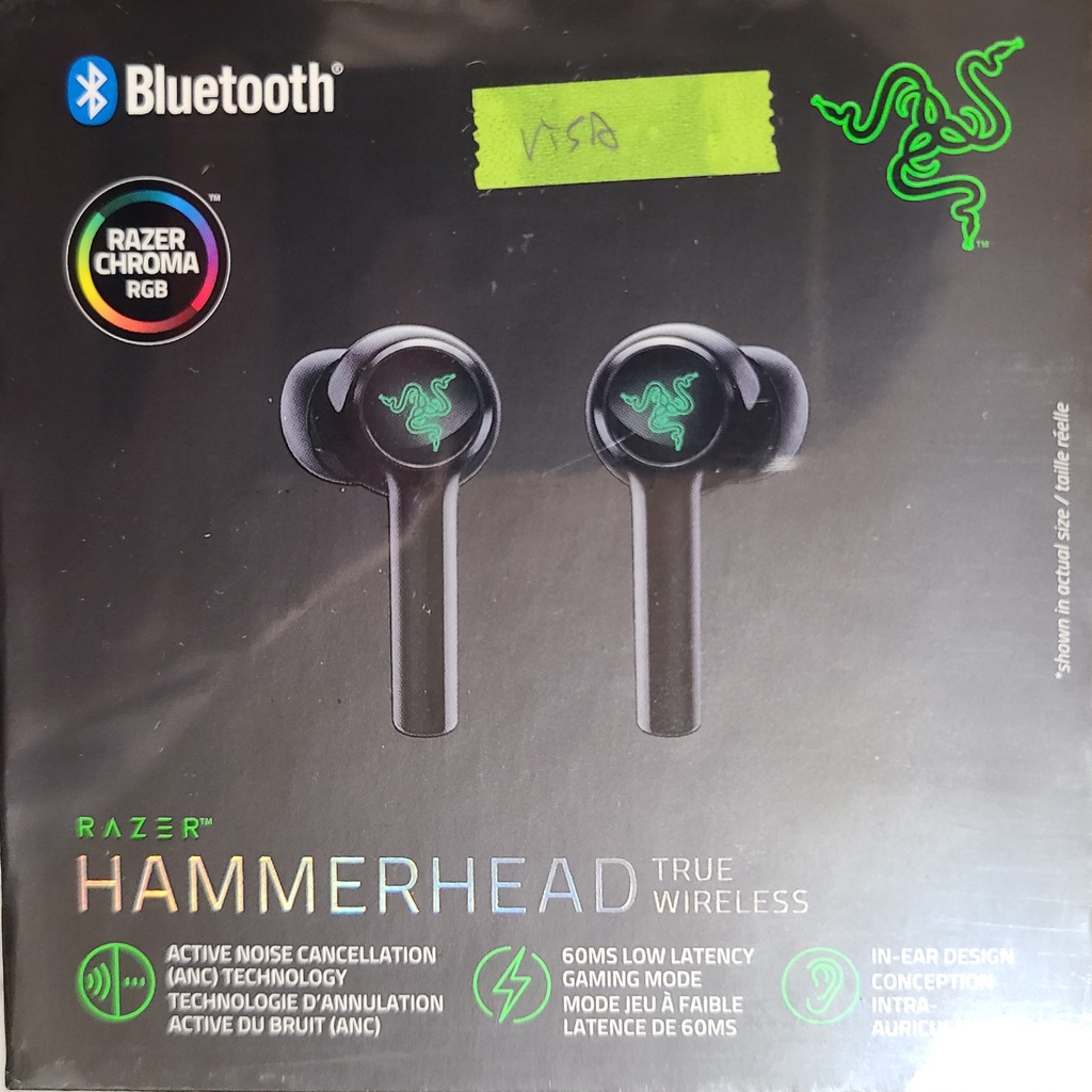 雷蛇 Razer hammerhead  真無線耳機 藍芽 藍牙 電競 入耳式 耳機 RGB ANC 優惠 折扣 出清