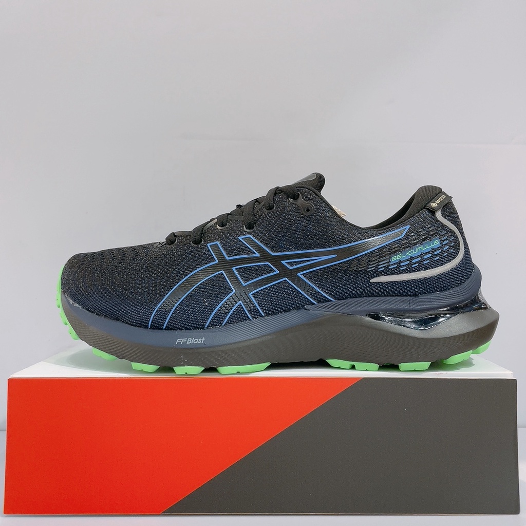 ASICS GEL-CUMULUS 24 GTX 男生 黑色 防水 舒適 運動 慢跑鞋 1011B484-001