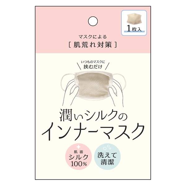 [現貨]日本Alphax純蠶絲口罩墊片 可水洗保濕 親膚 男女通用