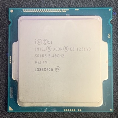 《台南華駿》二手良品 INTEL E3-1231V3 CPU 中古 台南 電腦組裝 電腦維修 批發